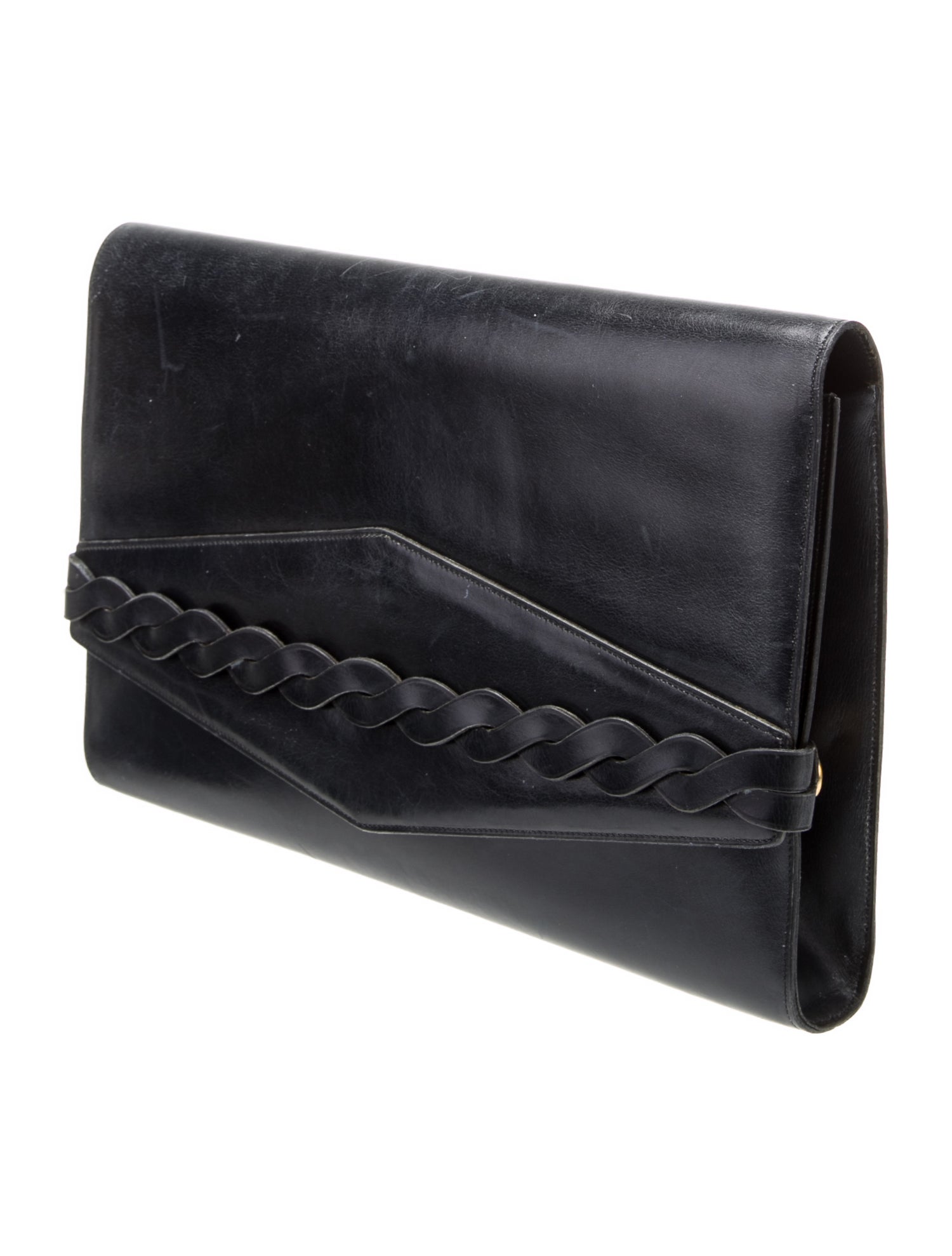 Christian Dior Leather Clutch Vintage